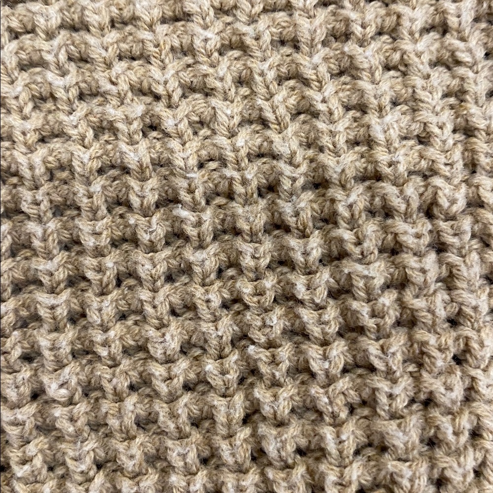 Cat & Jack Taupe Chunky Knit Button Cardigan - Picture 3 of 3